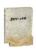 SKY-LAB, honeycombed laminated aluminium section of skylab (SL1) satellite, the United States first space station that was launched in 1973, and fell back to earth on July 11th 1979 over Western Australia. Although many bits of Skylab landed in a fiery di