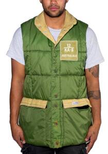 BEN LEXCEN'S AUSRALIA II VEST, sleeveless wind jacket, with badge "12/KA-6, Australia".