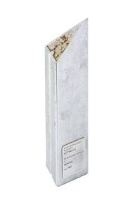 ADVANCE AUSTRALIA AWARD, 24cm tall, with plaque engraved "Advance Australia Award, Presented to, AUSTRALIA II, For Outstanding Contribution in, YACHTING, Year 1983".