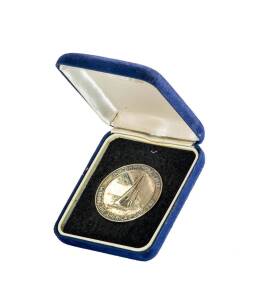 MEDAL, "City of Subiaco, Western Australia, Home of Royal Perth Yacht Club/ In Commemoration of Winning the America's Cup 1983, Ben Lexcen", in original case.