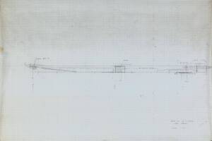 12 METRE "SOUTH AUSTRALIA" KA 8: Ben Lexcen original plans, drawings & blueprints, 1986, set of 3 drafting film & graph paper sheets.