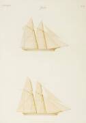 PRINTS, "Titania II", Titania II", "Titania II & Athemis", set of three lithographs, published by Day & Son, London, 1864, each measure, 40x57cm. [Titania competed for first America's Cup in 1851]. - 3