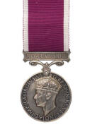 MEDALS: GREAT BRITAIN, 1937-48 Army Long Service and Good Conduct Medal 'REGULAR ARMY' bar, MY #229 Type B obverse, impressed '3181526 W.O.CL.2. J.W. SPENCER. A.E.C.', EF.