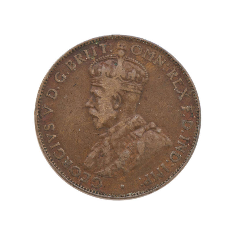 HALF PENNY: 1923 ½d (Key date), Fine.