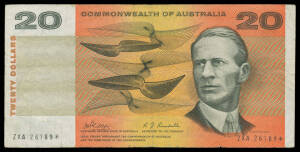 TWENTY DOLLARS: $20 Star Note, Phillips/Randall, Mc Donald #183s, 'ZXA 26189*', VG (Cat for Fine $800).