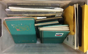 Carton of collector's duplicates in packets plus mounted collections of Australian Territories, some FDCs, etc.