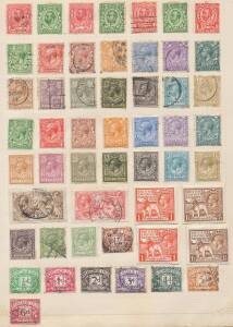 World collection in four albums with GB including a presentable Penny Black, 1883-84 6d mint (minor toning), KGV 1924-26 mint set to 1/-, Wembley sets mint, Cyprus Centenary set to 45pi mint, India pickings, Irish Overprints 6d used block of 6, Uganda QV 