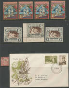 Australia with Decimal postage to $10, illustrated FDCs for 1936 SA Centenary & £sd Navigators 5/- to £2, some Territories & New Guinea with a few NWPI. NSW with 1d Sydney View and 1897 Chariry 1/- x3 & 2/6d x4 all mint, and some postmarks.