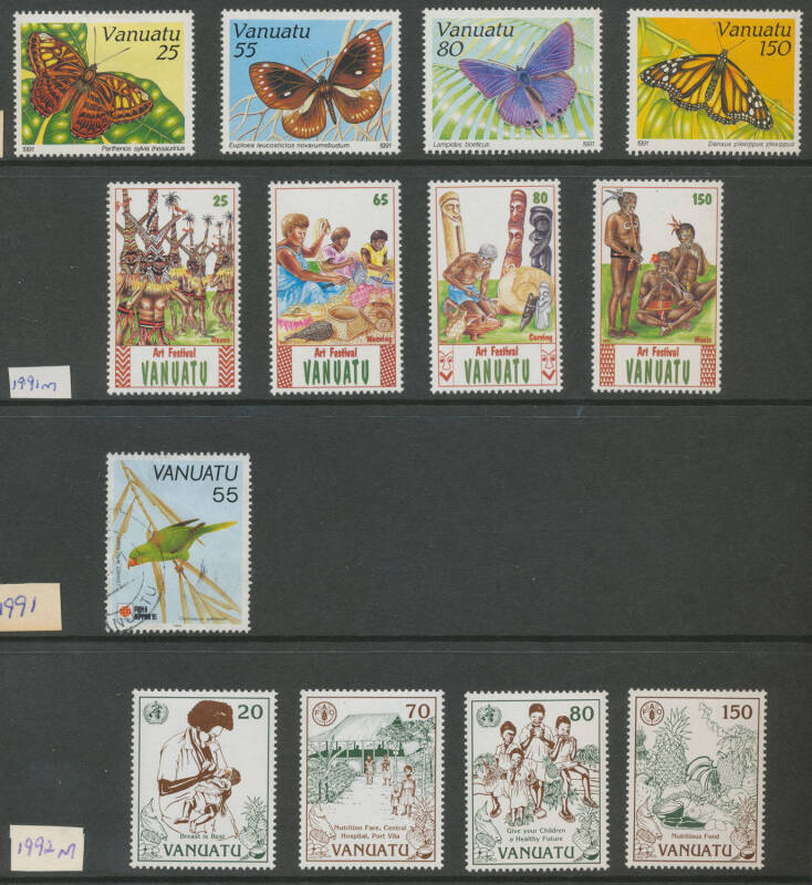 Western Pacific collections in seven Hagner albums for Fiji with used to 1986 including KGVI & QEII Pictorial sets, then to 2013; Gilbert & Ellice including KGVI & QEII Pictorials & Postage Dues all lightly mounted, then to the end plus Kiribati to 1990;