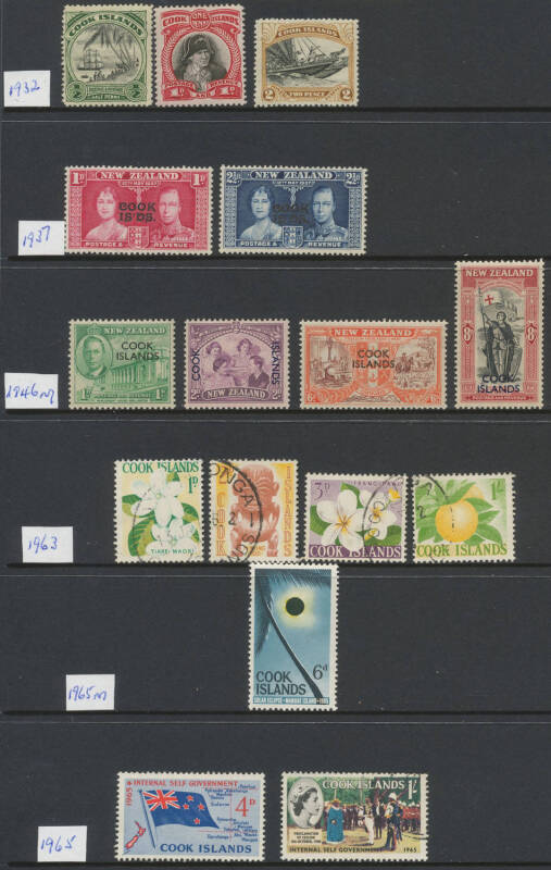 Eastern Pacific in eight Hagner albums for Aitutaki to 1980s, Penrhyn to 1983 & Niue to 1984 all with some earlier issues *; Pitcairn complete to 2015 but the earlier material is mounted with some toning; and Samoa to 2016; also patchy Cook Islands & Toke