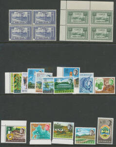 INDIAN OCEAN: Duplicated sets and blocks with British Indian Ocean Territory 1968 'B.I.O.T' overprints to R10 x12, Marine Life to R10 x5; Ceylon 1952-1970 mostly short set duplicates including CTOs; Maldives 1956 to R10 x6, 1960 to R10 x4, then issues to 