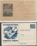 BIRDS: Postal Stationery from many countries featuring birds in the stamp indicia or printed illustrations with Aerogrammes, Postal Cards including private issues, Letter Cards etc, some with advertising on the reverse or within, mostly unused or philatel - 4