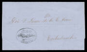 BIRDS: Latin American group with Brazil pre-stamps by ships with bird names x5 & from Cuba "per Eagle", Bolivia 1861 with fine "Condor Feather" postmark, Guatemala 1885 cover with superb 'CORREOS/ESCUINTLA' cds, Costa Rica 1935 registered to Mexico with p