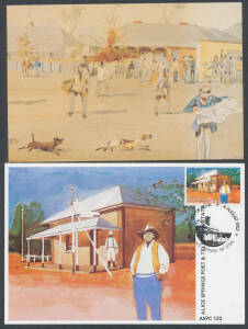 POSTMARKS: Extensive but completely disorganised collection of mostly late-1980s to early-2000s pieces - plus some earlier material - from post offices throughout Australia but with a strong emphasis on Victoria, numerous very fine to superb strikes, Unde