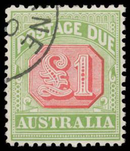 1909-10 Victorian Design on Thick Paper with Crown/Double-Lined A ½d to £1 complete BW #D76-92 (SG D63-73), all CTO with part-Melbourne cds of SE30/09, large-part o.g., Cat $950 (£475+ for postally used). Superb!