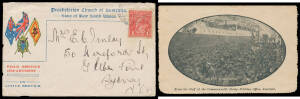 The interesting balance of Tony Finlayson's World War I collection including five different illustrated Comfort Funds or similar patriotic envelopes, Gratuitous Distribution Letter Cards Type 1 with Poem on the Reverse on grey stock, and Type 2 with "2nd 