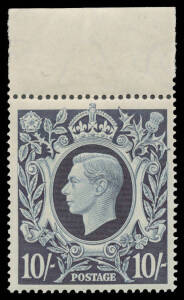 1939-48 KGVI High Values 2/6d (both) to &pound;1 SG 476-8c, well centred, all but the 5/- are marginal examples, unmounted, Cat &pound;425.
 (6)