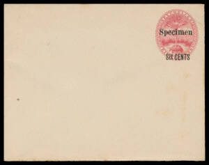 ENVELOPES: Mostly unused group of Turtle issues comprising First Issue 8c both sizes & 15c, 30c philatelic usages x2 + the 3 values with 'SPECIMEN' Overprint, 'SIX CENTS' on 15c & '18 CENTS' on 30c x2, and 'SIX CENTS' on 8c & '18 CENTS' on 30c with differ