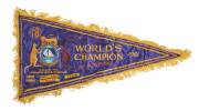PENNANT, "World's 18 Footers Sailing Championship, Sailed On Brisbane River Brisbane. Owner N.Wright Jnr & R.Miller, Skipper R.Miller, "Venom", WORLD'S CHAMPION, 18' Footers', 1961", 100cm long.