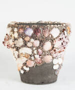 A very decorative shell jardini&egrave;re