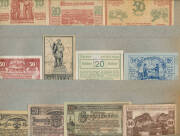 AUSTRIA:&nbsp;Notgeld, c.1920&nbsp;collection in album with list of contents, 230 different notes from 128 towns or states with duplicates, condition varied but mostly EF. - 2