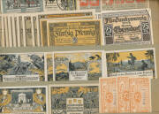 GERMANY: Notgeld, 1918-23 Collection with duplicates in album, wide array including 'Reutergeld' issues, condition virtually all EF-Unc. (700+) - 3