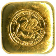 GOLD; 1oz fine. Stamped Perth Mint, Australia. - 2