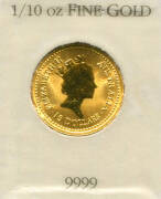 GOLD NUGGET SERIES; 1987, $15.00, one tenth of an ounce, "Little Hero". Carded. - 2