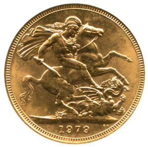 1979 GOLD sovereign.