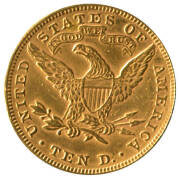 1894 GOLD $10.00, Eagle. - 2