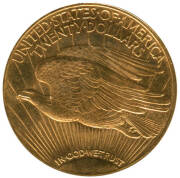 1924 GOLD $20.00, Saint-Gaudens. - 2