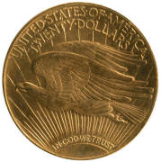 1924 GOLD $20.00, Saint-Gaudens. - 2