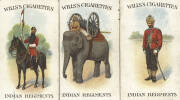 1912 Wills "Indian Regiments" complete set [50]. One poor, others Fair/VG.