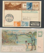 BIRDS: Postal Stationery from many countries featuring birds in the stamp indicia or printed illustrations with Aerogrammes, Postal Cards including private issues, Letter Cards etc, some with advertising on the reverse or within, mostly unused or philatel - 6