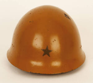 ARMY HELMETS: Swiss, Japanese (WW2), Australian, Czechoslovakian, East German etc. VG condition.