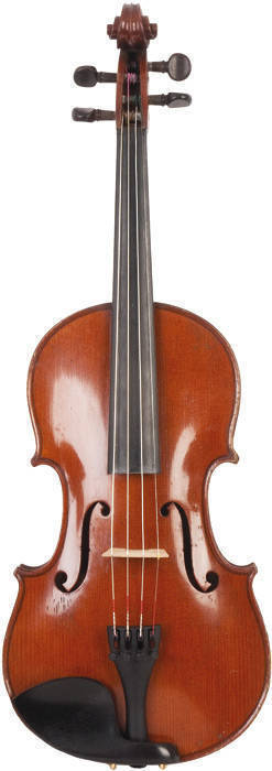 VIOLIN: French late 19th century with label "GUISEPPE MARAVELLI fecit anno 1898". A beautifully crafted & superbly balanced instrument. J.A.Beare of London, a name synonymous with excellence, introduced the Maravelli label to French & German trade violins