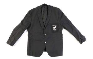 NEW ZEALAND SPORTS BLAZERS, one in good condition "N.Z.A.A.A./ Australia 1968"; plus others in Poor/Fair condition including "NZ 1938", "Swimming/ British Empire Games 1950" (& tracksuit top), NZ Surf Life Saving (2 - one undated, other Australian Tour 19