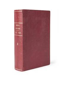 "Australian Boxing Record/ Boxing Annual" (various titles) by Jack Read, 8 editions - 1927, 1928, 1930, 1934, 1935, 1938, 1945 & 1947, bound in one volume; "Australian Ring" annual record books (6) for 1958-63 bound in one volume; "Boxing Collector News" 