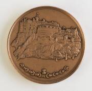 1986 COMMONWEALTH GAMES IN EDINBURGH, Participation Medal "1986 XIII. Commonwealth Games, Edinburgh, Scotland", 68mm diameter, 