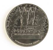 2002 COMMONWEALTH GAMES IN MANCHESTER, Participation Medal "2002 Manchester, The XVII Commonwealth Games, 50mm diameter, in original presentation case.