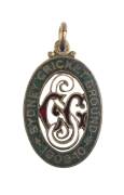 SYDNEY CRICKET GROUND, 1909-10 membership badge, number 2488.