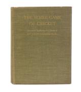 "The Noble Game of Cricket - Illustrated and Described from Pictures, Drawings and Prints in the Collection of Sir Jeremiah Colman, Bt" [London, 1941], signed by Clifford Bax, a large quarto book with a hundred reproductions, some coloured, of famous cric