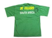 SOUTH AFRICA: Peter Kirsten's T-shirt from 1992 World Cup (12 Tests & 40 ODIs 1991-94); Fanie De Villiers' training shirt from 1995 tour (18 Tests & 83 ODIs 1992-98). Both signed & endorsed to Jack Ryder. - 2