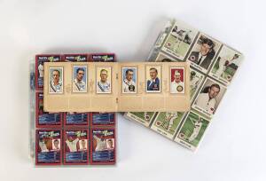 c1928-2007 collection of cricket cards, noted Players "Cricketers 1938" [50] in album; 1948 Nabisco "Leading Cricketers" [32]; 1981 scanlens "Cricketers" [84]. Fair/VG. (100s).