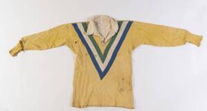 RUGBY LEAGUE GROUP, noted unidentified match-worn jerseys (3); blazer pockets (5) including NZ 1956, NSW 1959 & Australia 1967 (ex Les Johns); "Auckland Rugby League Gazette" (27 issues, 1927-48); team photographs (6) including Kiwis 1947-48, 1955-56 (2) 