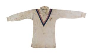 c1950s GREAT BRITAIN JERSEY, with embroidered bage on left breast, number "5" on reverse, endorsed on collar "J.Edwards", believed to be New Zealand's Jimmy Edwards, who played 17 matches for the Kiwis 1951-54.