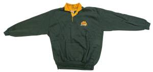 AUSTRALIA: Group of signed & endorsed Australian track suit tops - Mal Meninga (46 Tests for Australia 1982-94); Graham Eadie  (20 Tests for Australia 1974-79); Greg Dowling  (12 Tests for Australia 1984-87). (Total 3 items).