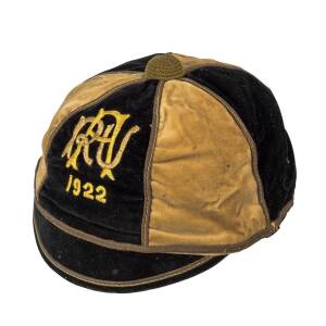 AUCKLAND RUGBY HONOUR CAPS, for 1922, 1930, 1933 & 1937. Fair/Good condition. (4 items).