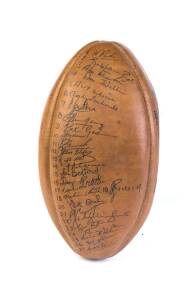 1965 SPRINGBOKS v ALL BLACKS, "Springbok '65 Supreme" football signed by 33 Springboks & 15 Alll Blacks.