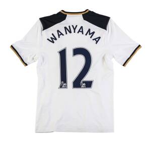 TOTTENHAM HOTSPUR, match-worn shirt from 2016 International Champions Cup in Melbourne, with "WANYAMA" & "12" on reverse.